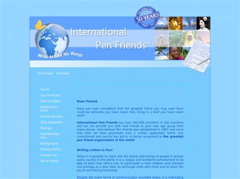 pen pals international|InterPals Penpals.